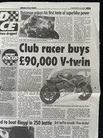 1997 Honda NSR500VF 499cc-Sold