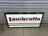 'Lambretta' Illuminated Sign-Sold