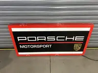 'Porsche' Illuminated Sign-Sold