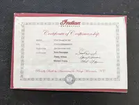 2011 Indian Chief Vintage 1720cc-Sold