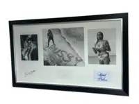 A James Bond Girls' Autograph Presentation-Sold
