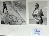 A James Bond Girls' Autograph Presentation-Sold