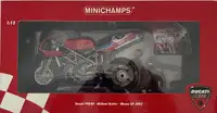 A Signed Collection of Ten 1:12th Scale Minichamps Motorbike-For Sale
