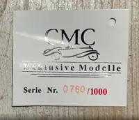 Highly Detailed CMC 1:18th Scale 1938 Mercedes Benz W154 #24-For Sale