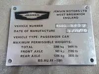 1974 Jensen Interceptor III - Just 9,145 Genuine Miles-Sold
