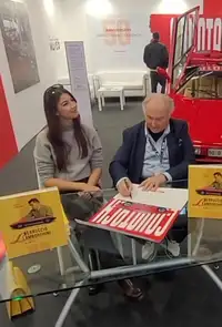 50th Anniversary Lamborghini Countach Multi-signed Large Pos-For Sale