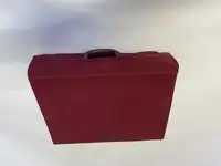 Cartier Burgundy Leather Briefcase, Unused and Presented in -For Sale