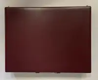 Cartier Burgundy Leather Briefcase, Unused and Presented in -For Sale