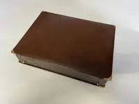 Brown Leather Briefcase 'New and Unused' with 'Chanel' Logo -For Sale