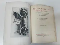 Motor Vehicles and Motors Volume 1 & 2 W. Worby Beaumont 190-For Sale