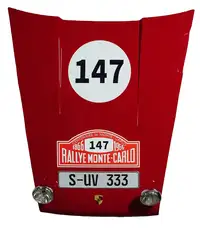 Porsche 911 S #147 Mote Carlo Rally Tribute Full Size Displa-For Sale