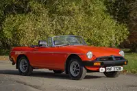 1981 MGB Roadster - 9,335 miles-Sold