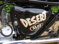 1960 Triumph T100 Tiger "Desert Sled" 498cc-Sold