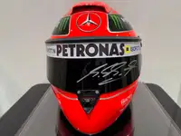 Full-Sized Replica of Michael Schumacher's Last Race Helmet -For Sale