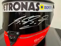 Full-Sized Replica of Michael Schumacher's Last Race Helmet -For Sale