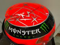Full-Sized Replica of Michael Schumacher's Last Race Helmet -For Sale