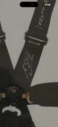 Michael Schumacher Race-Used and Signed Seat Belts-For Sale