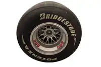 Ferrari Race-Used Wheel and Tyre Signed by Michael Schumache-For Sale