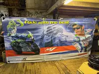 Valentino Rossi Yamaha Cardboard Cut Out and Display -Sold