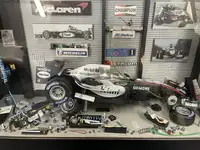 Highly Detailed Diorama of Kimi Räikkönen's McLaren MP4-20-Sold
