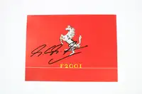 2001 Ferrari Formula 1 Carbon Fibre Steering Wheel Trophy Pl-For Sale