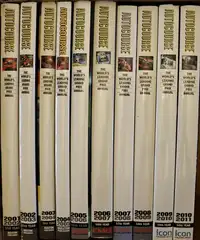 A Complete Run of Autocourse Annuals from 1966 to 2021-Sold