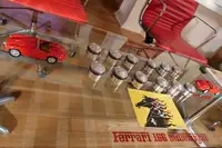 Ferrari 166 Miglia Mille-Themed Meeting / Presentation Table-Sold
