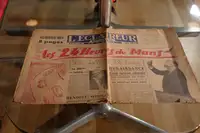 Ferrari 166 Miglia Mille-Themed Meeting / Presentation Table-Sold