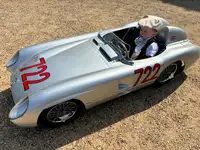 A Unique Hand-Crafted Electric 'Mercedes-Benz' 300 SLR 1:2 S-Sold