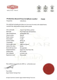 1961 Jaguar E-Type 3.8-litre Series 1 FHC-For Sale