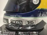 Ayrton Senna 20th Anniversary Limited Edition Replica Chrome-Sold