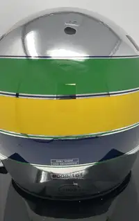 Ayrton Senna 20th Anniversary Limited Edition Replica Chrome-Sold