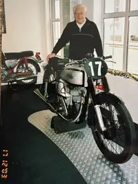 c.1947 Norton Model 40 Manx 348cc-Sold