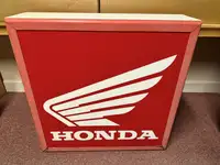 Genuine Honda Dealer Illuminated Showroom Sign -Sold