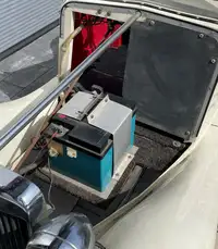 c.1990 Delightful MG TC 1:2 Scale Electric Childs Car-Sold