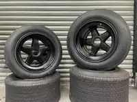 A Set of Four Porsche 911 RSR Magnesium Alloy Centrelock 5-S-Sold