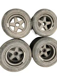 A Set of Four Porsche 911 RSR Magnesium Alloy Centrelock 5-S-Sold