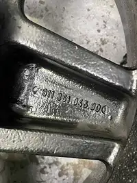 A Set of Four Porsche 911 RSR Magnesium Alloy Centrelock 5-S-Sold