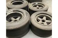 A Set of Four Porsche 911 RSR Magnesium Alloy Centrelock 5-S-Sold