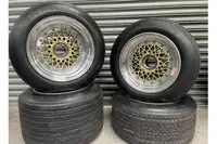 A Set of Four BBS Centrelock Split Rim Alloy Wheels for a Po-For Sale
