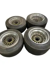 A Set of Four BBS Centrelock Split Rim Alloy Wheels for a Po-For Sale