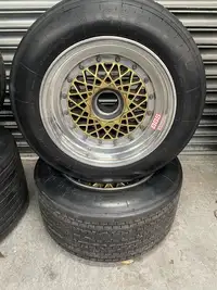 A Set of Four BBS Centrelock Split Rim Alloy Wheels for a Po-For Sale