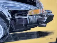 There's a Tail in the Tail Acrylic on Perspex by Tony Upson-Sold