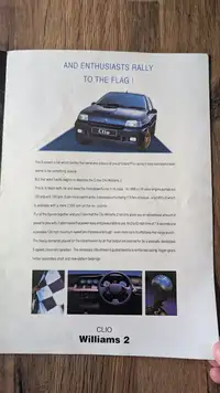 1994 Renault Clio Williams 2 -Sold