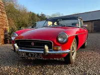 1971 MG B Roadster-Sold