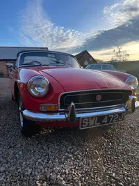 1971 MG B Roadster-Sold