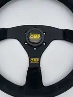 OMP Alcantara Steering Wheel with Horn Push-For Sale