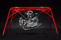 Hand-Crafted Unique Ducati Testastretta Homage Table-For Sale