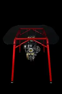 Hand-Crafted Unique Ducati Testastretta Homage Table-For Sale