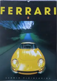 A Selection of Ferrari Calendars Plus Penant-For Sale